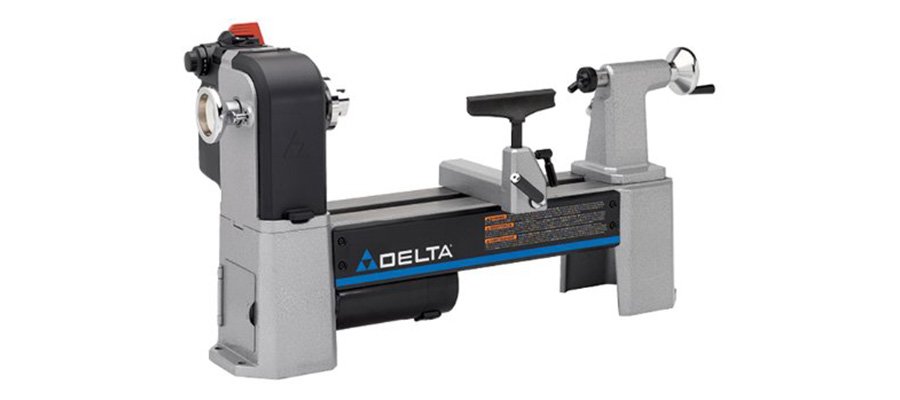 Delta Industrial 46-460 12-1/2-Inch Variable-Speed Midi Lathe