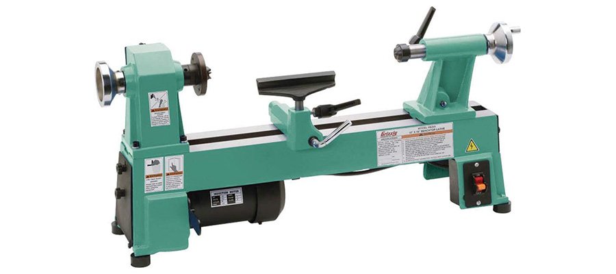 Grizzly H8259 Bench-Top Wood Lathe, 10-Inch
