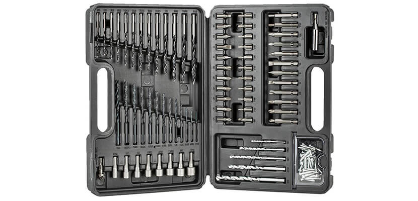 BLACK+DECKER BDA91109 Drill Bit Set, 109-Piece