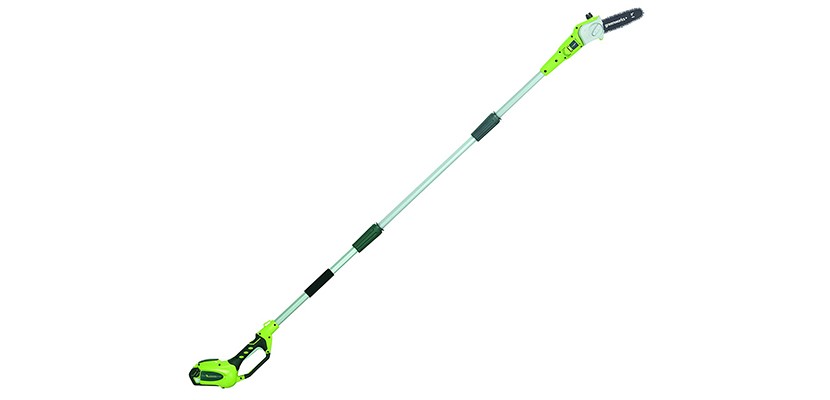 Greenworks 20672 8.5′ 40V Cordless Pole Saw