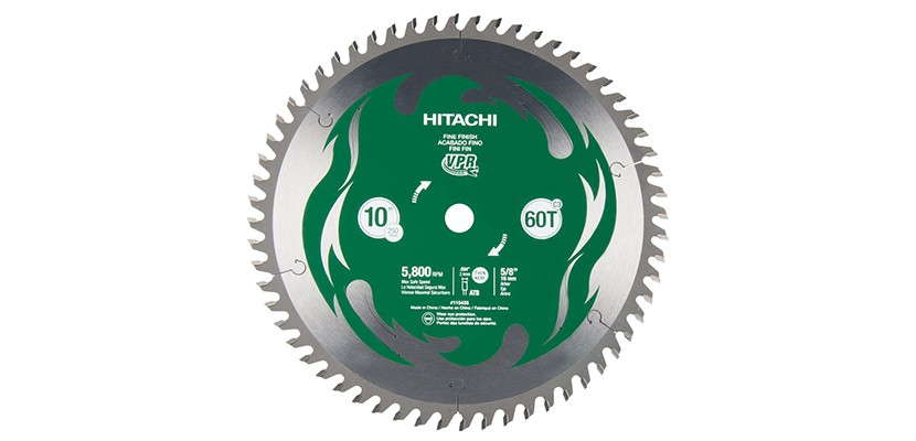 Hitachi 115436 12” 80T Fine Finish VPR Miter Saw Blade