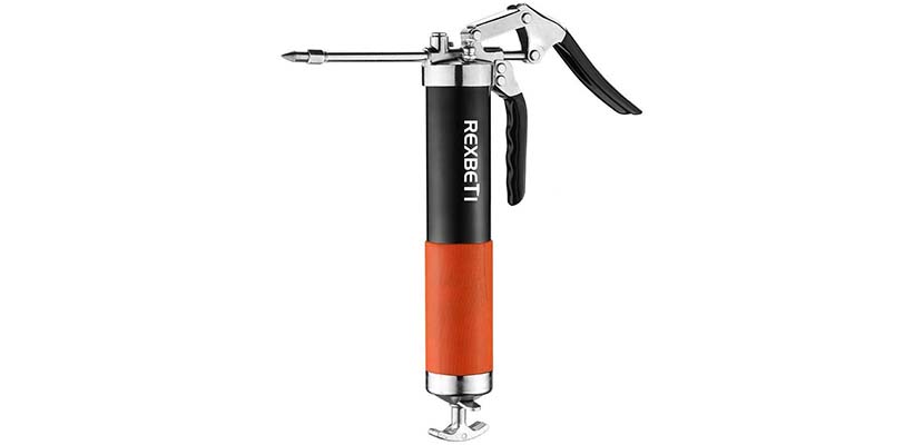 REXBETI Black, Pistol Grip Grease Gun Set