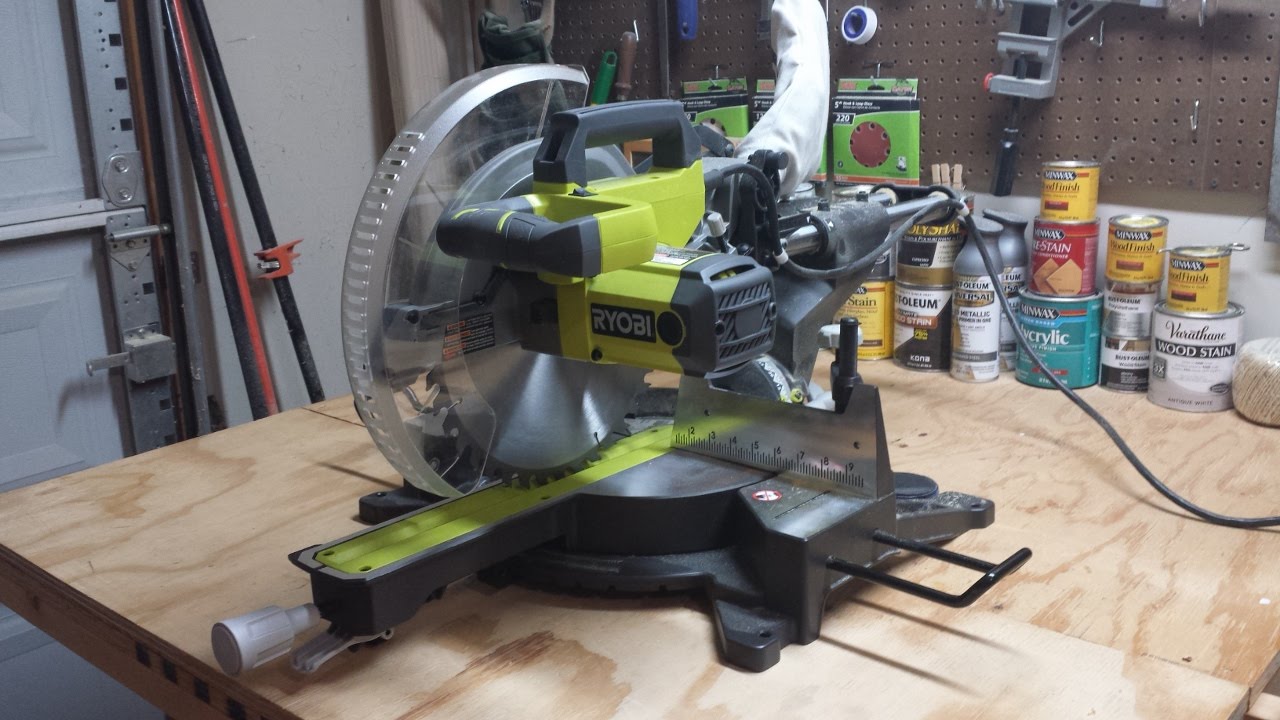 Top 3 Ryobi Miter Saws